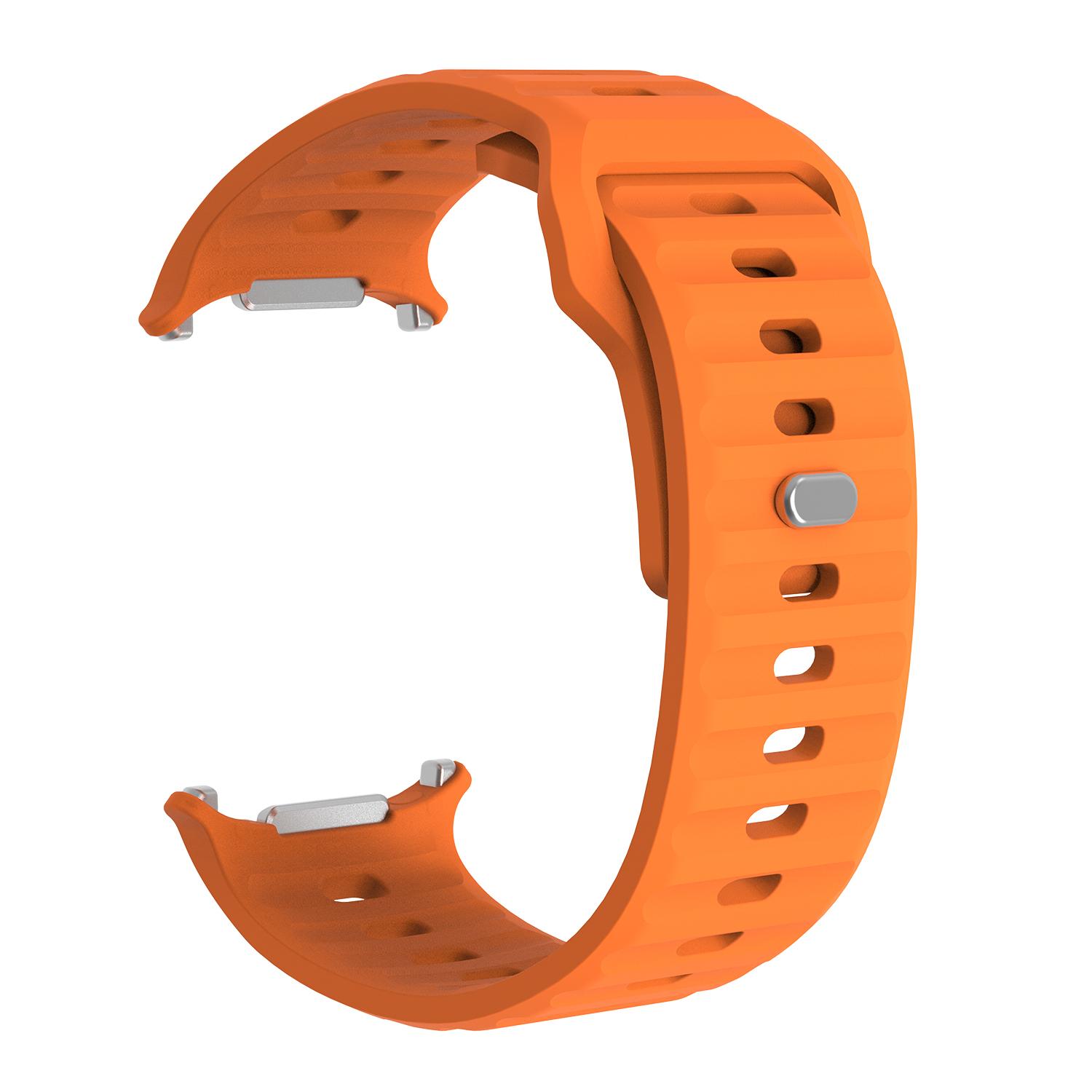

For Samsung Watch Ultra 47mm Silicone Band Sport Bracelet Strap For Samsung Watch Ultra LTE 47mm Wristband Replaceable Accessory Watch Ultra LTE 47mm помаранчевий