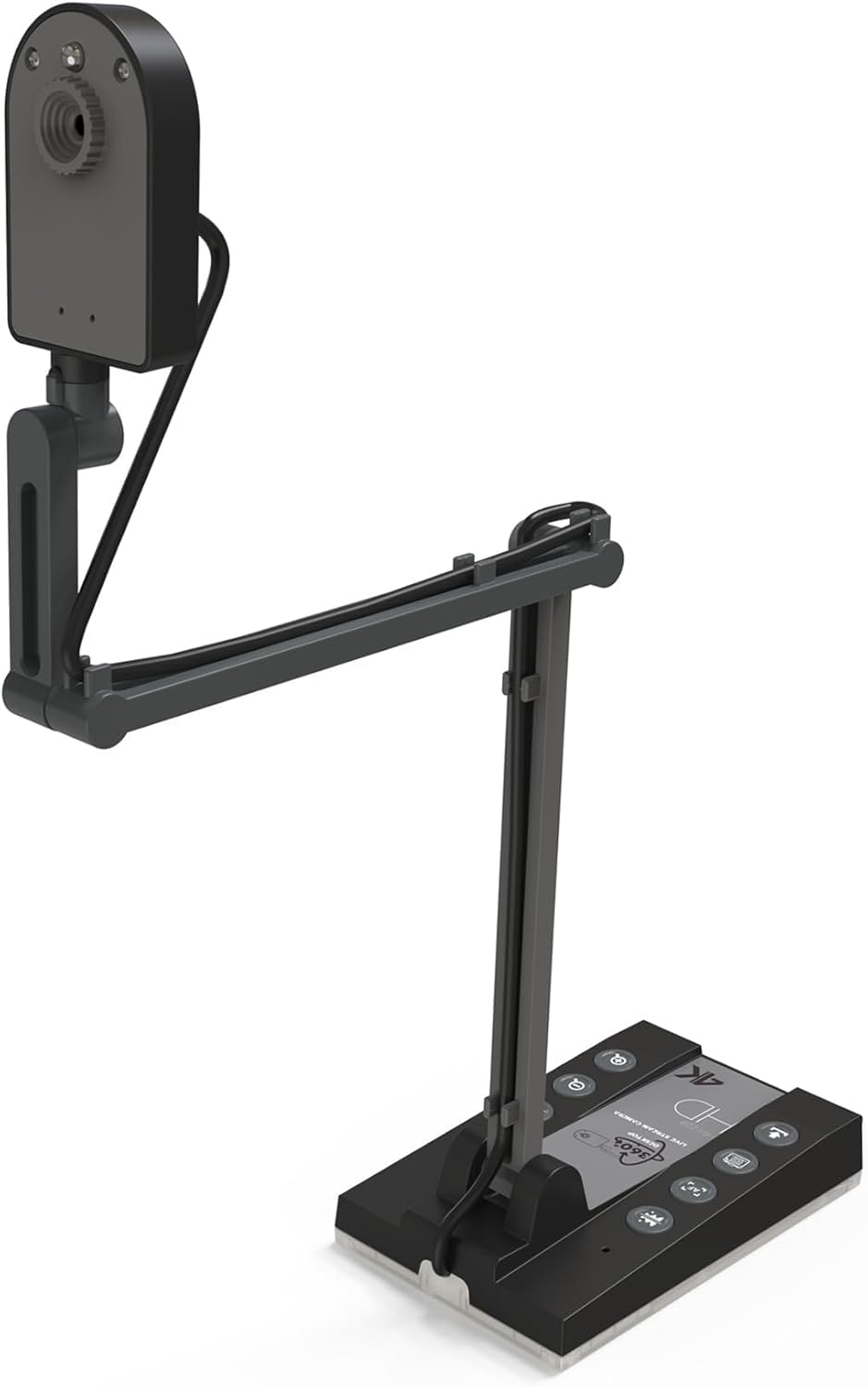 

TreasLin HDMI Document Camera 15MP Output Supports Video Import to PC and Save Images to SD Card 4K High Definition Image Quality External Input