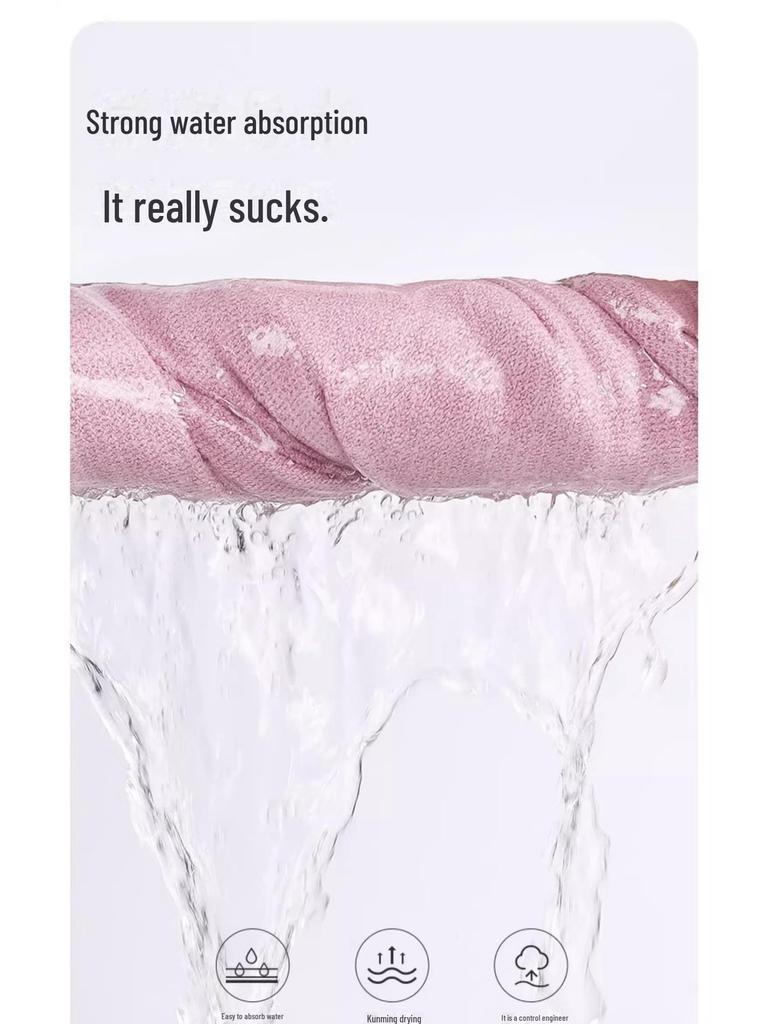 Super Absorbent Quick-Dry Antibacterial Hair Cap for Women – Ideal for Washing, Shampooing, and Wiping Hair