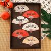 2026 Guochao Ancient Style Fan-Shaped New Year Blessing Card - Creative Hanging Gift