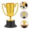 SUPVOX Set of 6 Mini Trophy Cups for Kids Plastic