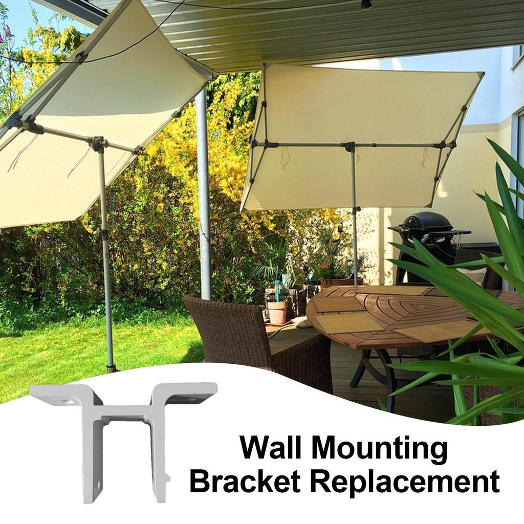 Awning Bracket Replacement Wall Mounted Bracket For Retractable Awnings Aluminum Alloy Standard Manual Square Pipe