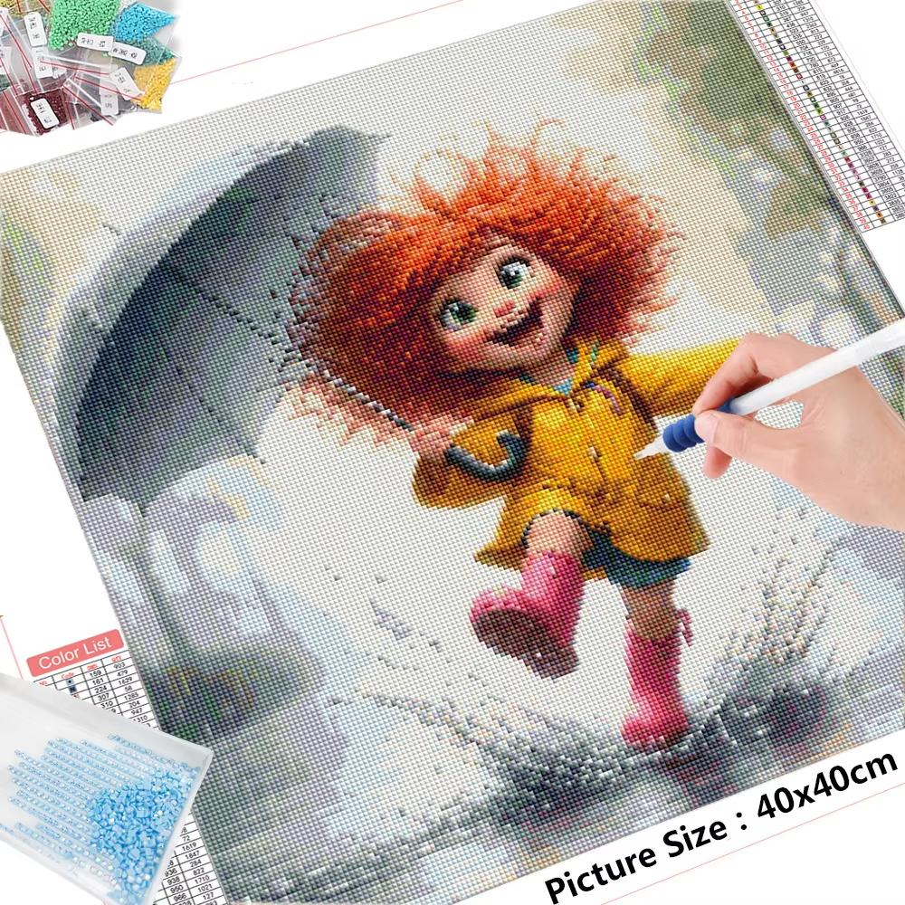 Ricamo Diamante Ragazza Ragazzo Mosaico Punto Croce Kit Completo Pittura Ritratto Quadrato Pieno Rotondo Decorazione Parete