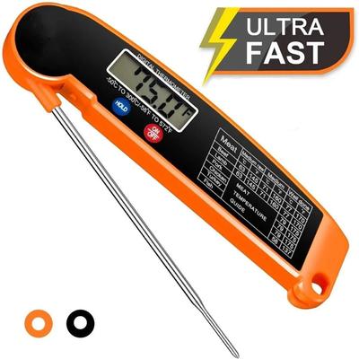 Digital Kitchen Food Thermometer For Meat Water Milk Foldable Cooking Food Probe BBQ Thermometer Oven Thermometer Kitchen Tools