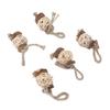 Bird Sepak Takraw Balls Toy Applewood Pet Bitten Rattan Ball for Hamster Birds Rabbits Parrots