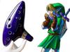 The Legend of Zelda Ocarina of Time 12 Hole Ocarina Alto C Blue Ocarina Stand Included