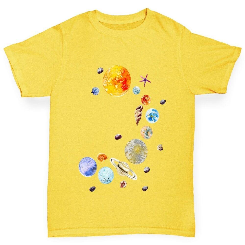 

Twisted Envy Boy S Seashell Solar System Unisex T-Shirt S