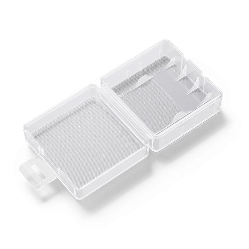 18350 2-Cell Transparent Battery Storage Organizer Case