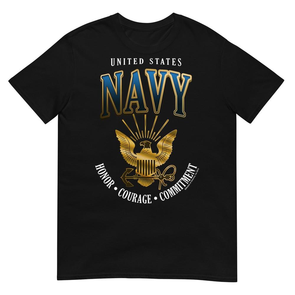 T-Shirt EHRE-MUT-ENGAGEMENT DER US-MARINE