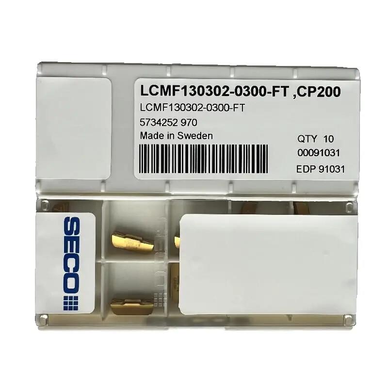 

LCMF130302-0300-FT, CP200 / Industrial indexable Carbide Inserts 10 Pcs