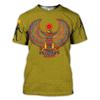 New Summer Unisex Trendy Vintage Pattern T-Shirt Ancient Egypt Symbol 3D Print Harajuku Casual Short Sleeve Plus Size Tops