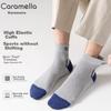 Caramella Men's Socks, Summer 100% Pure Cotton Socks, 10A Deodorant Wear-Resistant Mesh Breathable Mid-Calf Socks for Men in Summer