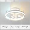 2 In 1 Ceiling Lamp Remote Control Hanging Fan with LED Light\ Electric Cordless Fan Bathroom