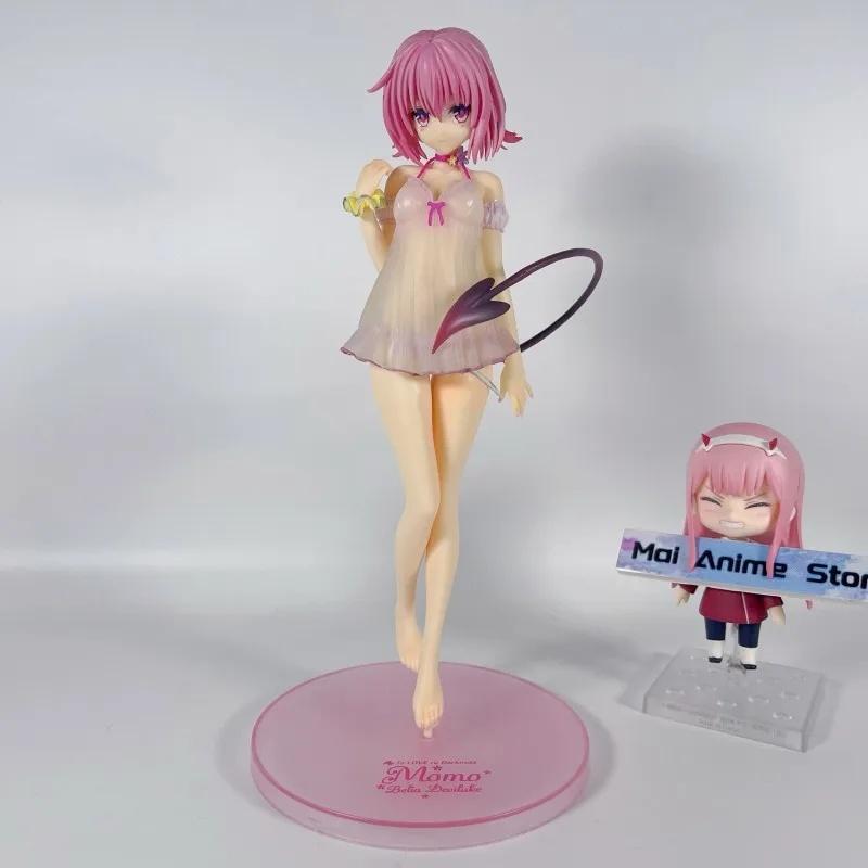 To Love-ru Lala Figure Japanese Anime Momo Girl Action Figurine Lolita Lala Statue Sculpture House Decoration Table Accessories