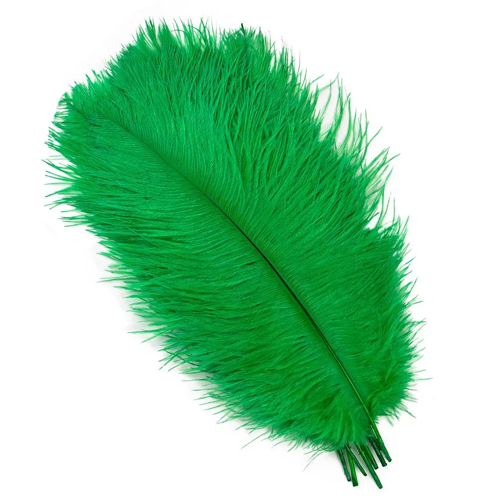 20-45Cm/8-18Palců Barevná Pštrosí Pera 10Ks/Lot Bílé Pštrosí Peří Velkoobchod Pro Svatbu Domů Váza Osvětlení Plumas Dekorace