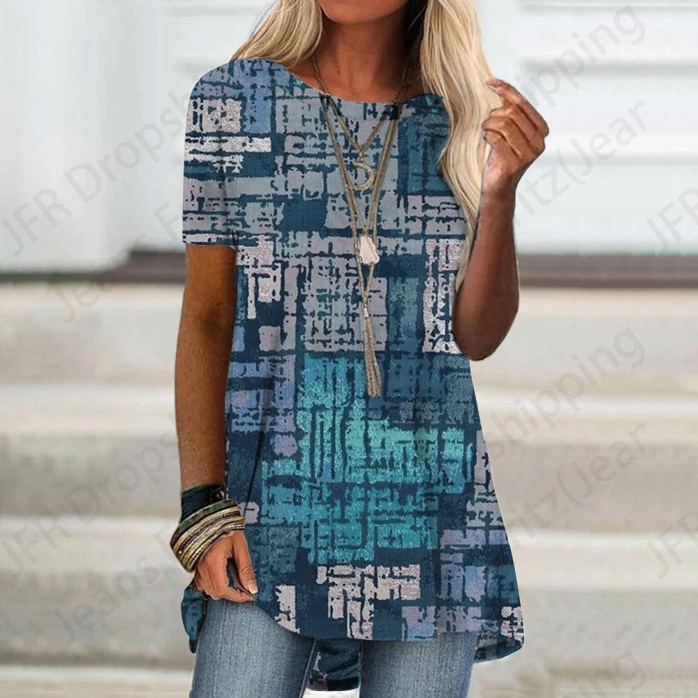 

Футболка женская мода футболки негабаритные топы футболки женская одежда клетчатая футболка женская одежда Harajuku 6XL