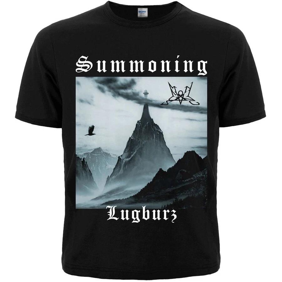 Summoning  Lugburz  Black T-Shirt mayhem bathory 4XL