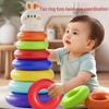 Educational Rainbow Stacking Rings for Infants & Toddlers (1-2.5 Years)
