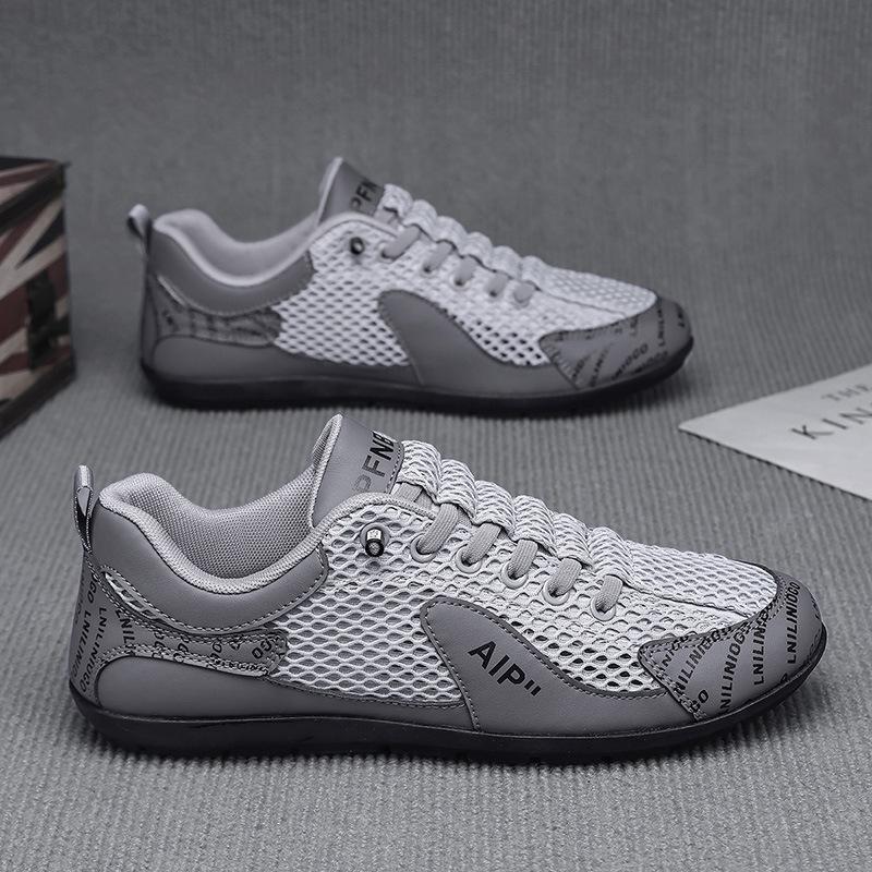 

Forrest Gump shoes men s shoes summer breathable large mesh light soft sole running casual shoes board shoes men s one-pedal trendy shoes 44