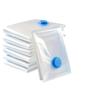 Vacuum Storage Bags for Seasonal Clothes, Jackets, Quilts - Hand-Rolled Transparent Compression Bags