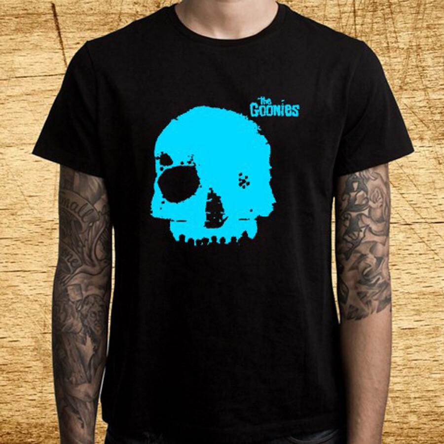 The Goonies Retro Movie Men s Black T-Shirt Size S-5XL Unisex T-Shirt XL