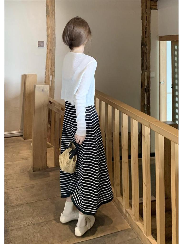 Stylish Sleeveless Striped Beach Dress - Summer Slim Fit for Women