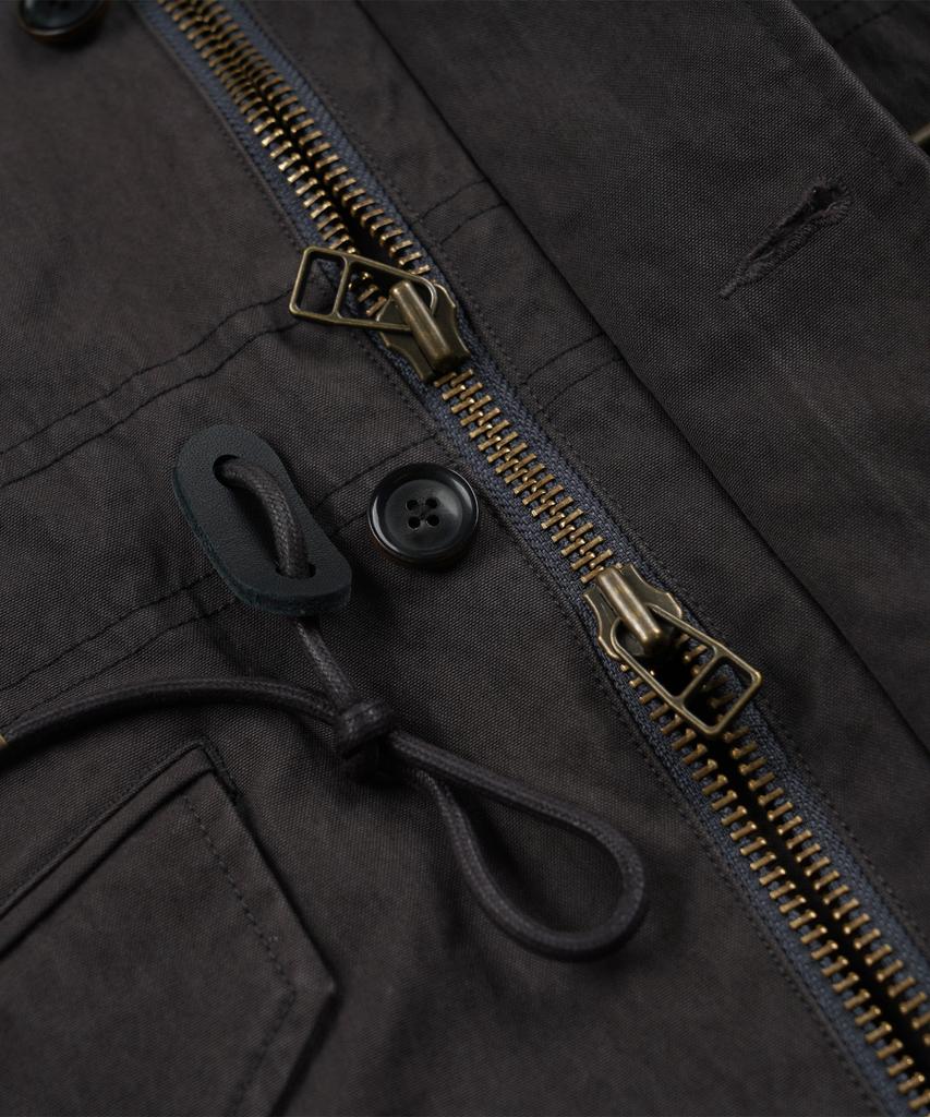 Frizmworks French M47 Parka _ Charcoal