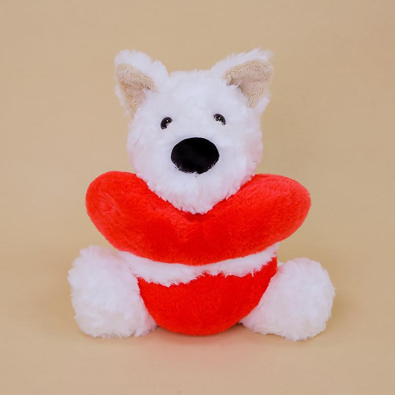 

Plush Bear Elephant Rabbit Pillow With Heartshaped Design For Kids Sleep And Comfort Westie