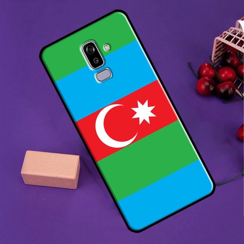 Azerbaijan Flag Coat of Arms For Samsung Galaxy M35 M55 M15 M56 M36 M16 M31 M11 M13 M53 M12 M32 M52 M14 M34 M54 M06 Case
