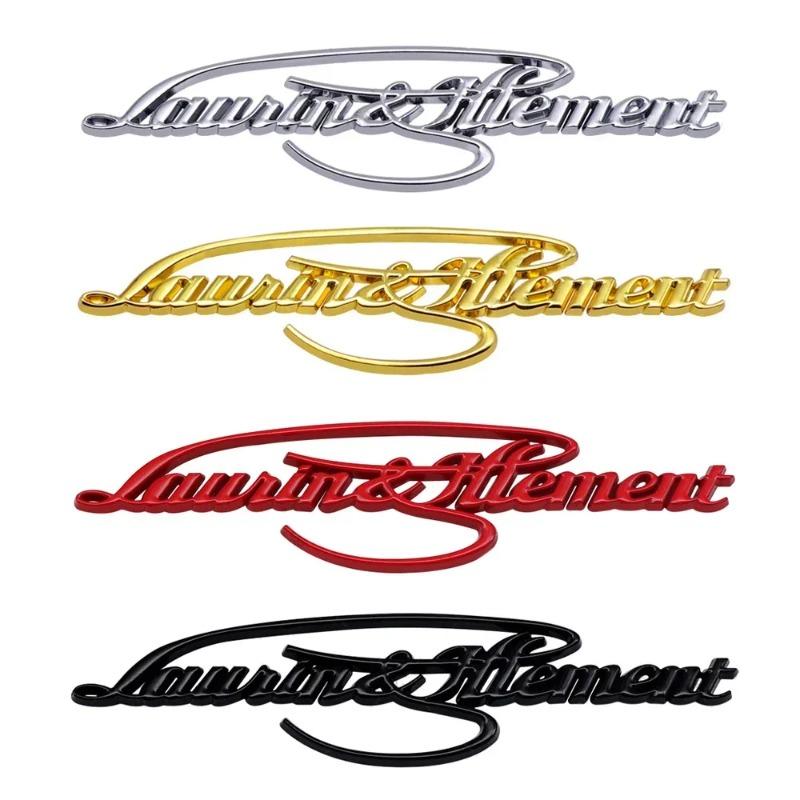 Car Metal Sticker Emblem Auto Body Rear Trunk Badge Decals for Superb Kodiaq Octavia Rs Fabia Rapid Accessories