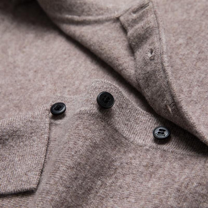 Hengyuanxiang Men's Business Casual Wool Sweater