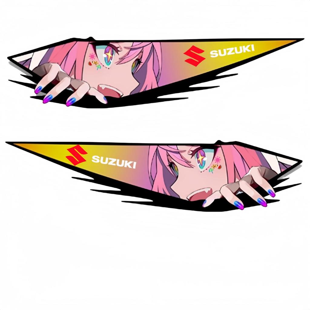 Suzuki Sticker Decal, Jimney MR Wagon Alto Ignis Wagon R, Compatible with All Series,