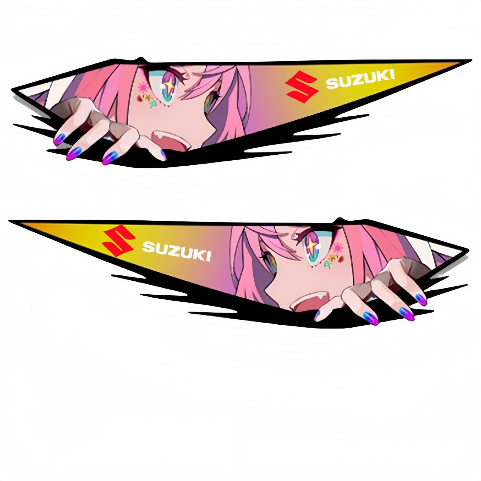 Suzuki Sticker Decal, Jimney MR Wagon Alto Ignis Wagon R, Compatible with All Series, Suzuki