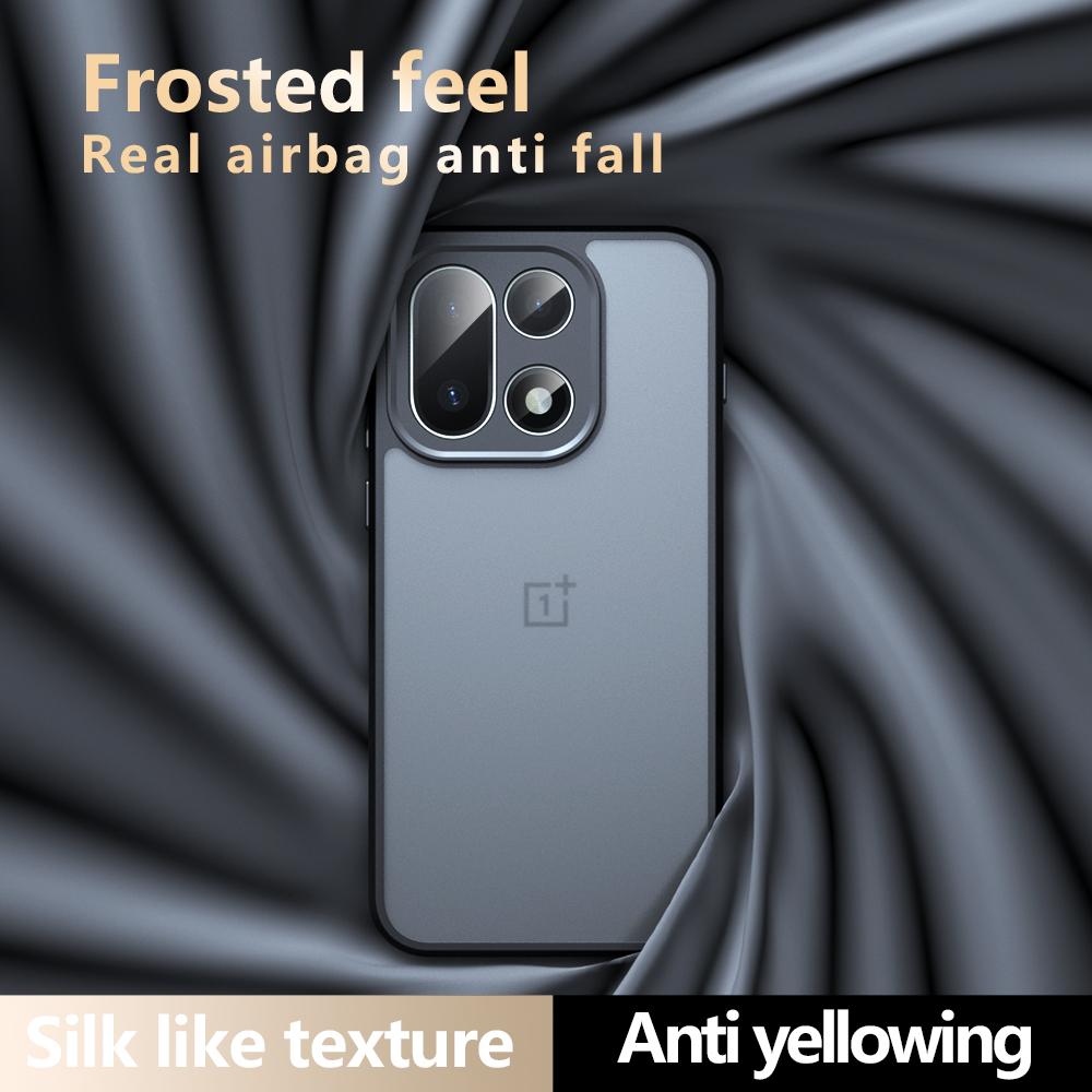 Airbag Super Schutz Weiches TPU+PC Klare Matte Rückseite Für OnePlus 15 OnePlus15 5G Handyhülle