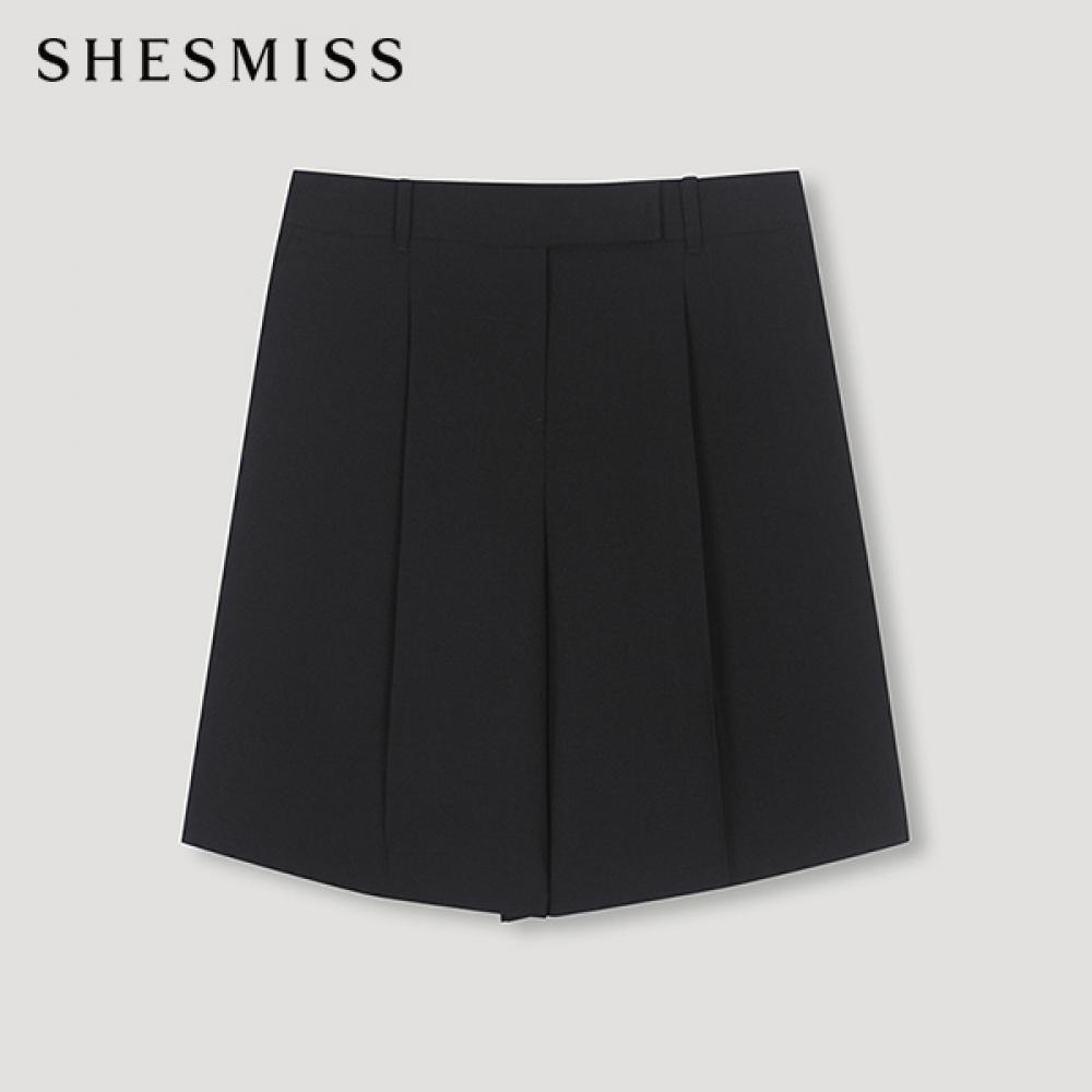 

Она S miss One Tuck Half брюки SwwSpn22020 Bk blacks/55