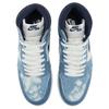 Baskets Unisexe Air Jordan 1 Retro High OG Denim Bleu Sommet-Blanc Obsidienne FQ2947-100