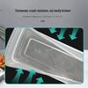 Clear Rectangular Disposable Food Container, 2500ml