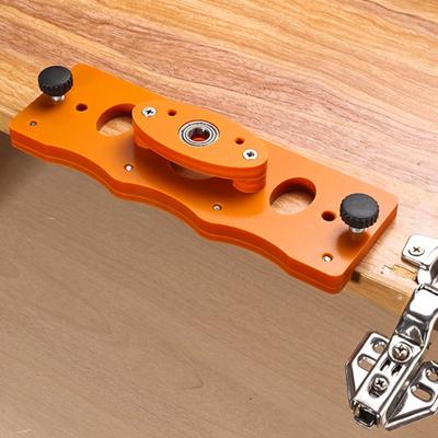 Woodworking Hinges Jig Concealed Hinges Jig Drilling Hole Puncher Simple Use For Effortless & Precise Hinges Hole Drilling