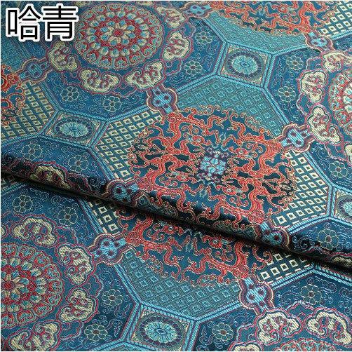 Thick Chinese Brocade Fabric With Dragon Pattern Material For Sewing 100% Polyester DIY Gift Box Sewing Packaging Cloth