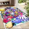 Whimsical Creatures Chaos Carpet Rug Soft Washable Antislip Home Living Room Sofa Mats Personalized Christmas Rug