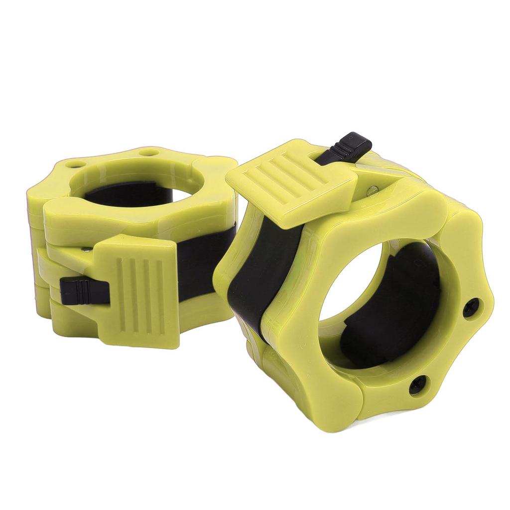 1 Pair Barbell Clamps Collars Adjustable Quick Release Professional Locking Weight Clips for