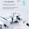 Miling Retractable Copper Foot Pedal Flush Valve