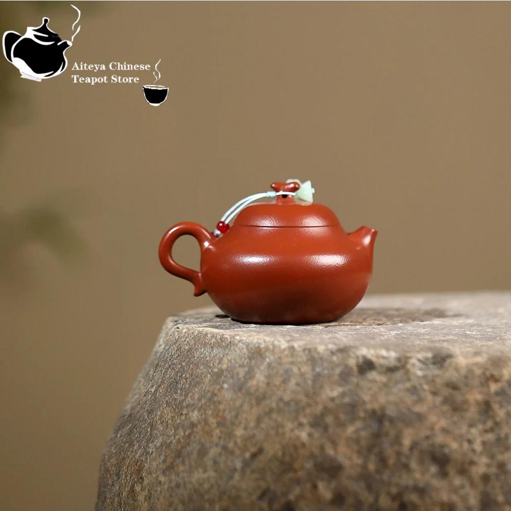 Yixing Purple Clay Teapot, Raw Ore, Small Coal Kiln, Red Clay, Small Eggplant, Melon Pot, Chinese Teapot, Kung Fu Tea Set