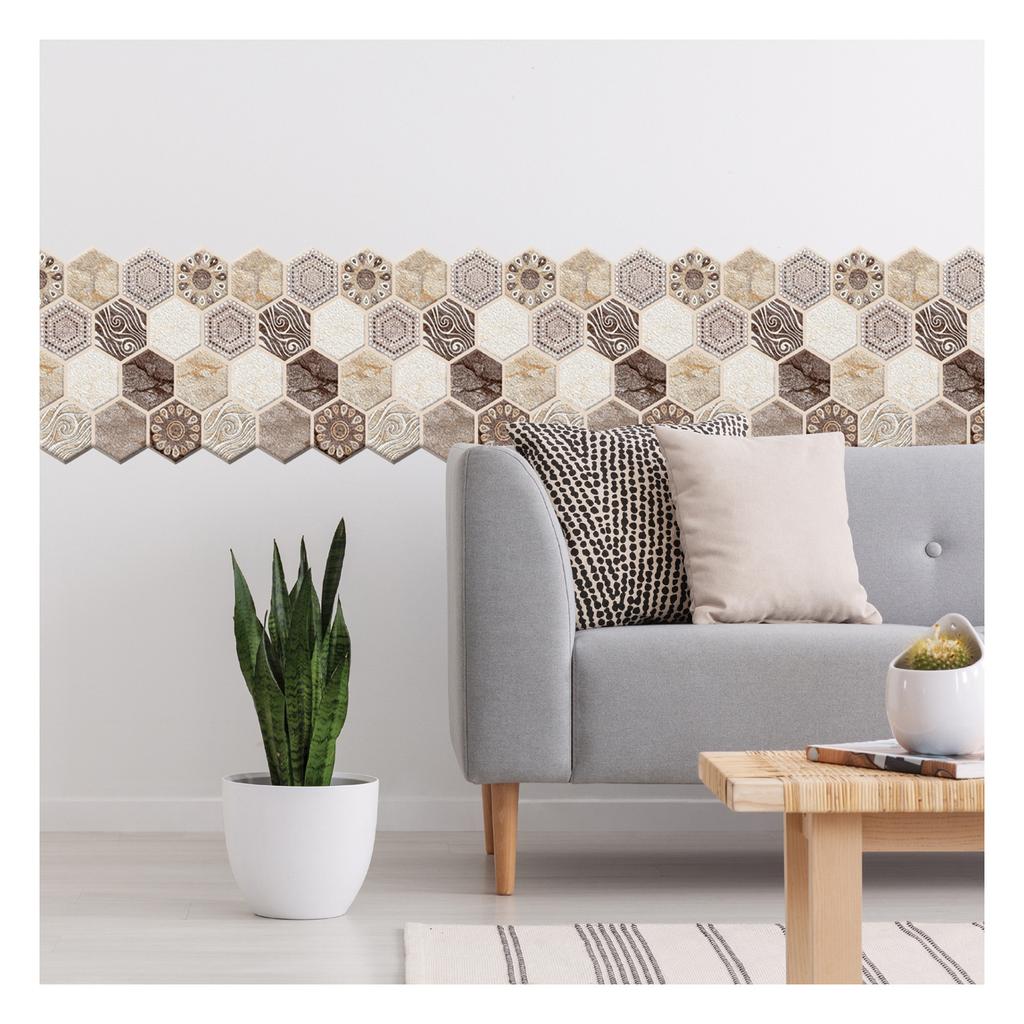 5/10Pcs Peel And Stick Tile Backsplash Thicker Design Marble Tiles 12"X12" Stick On Backsplash Self Adhesive Tiles For Anyroom Quality