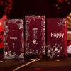 Red Double Happiness Wedding Money Envelope for Newlyweds