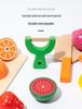 Magnetic Wooden Fruit & Veggie Playset: Early Learning Kitchen Role-Play Blocks