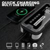 Portable Car Jump Starter 4000A Peak 24000mAh with 150PSI Air Compressor for 12V Gas/Diesel Cars Type-C LCD Display LED Light B