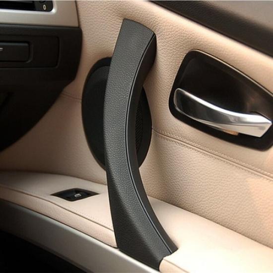 6pcs Inner Door Handle Pull Replace Trim For BMW 3 Series E90 E92 LHD 2005-2012