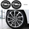 Q1014pcs 45mm 54mm 56mm 60mm 65mm 70mm 75mm Opel Car Wheel Center Hub Cap Rim Refit Creative Badge Covers Sticker Emblem Accessories