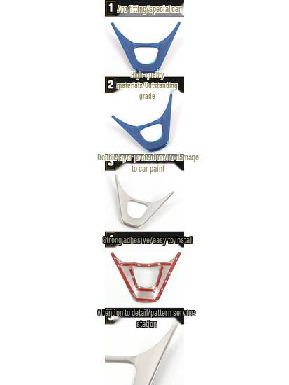 DX3 Stainless Steel Steering Wheel & Dashboard Trim Accessories